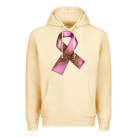 Pina Colada Breast Cancer ribbon Premium Hoodie - FaDigitalArtStudio