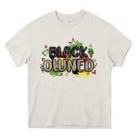 Cream black owned Heavy Core Tee - MaliasSmallBusiness