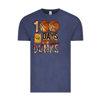 Vintage Denim 100 of days slam dunks Vintage Tee - SublimationCraftShop