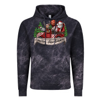 Cloud Black Merry Christmas Vintage Hoodie - SublimationCraftShop