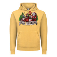 Vintage Mustard Merry Christmas Vintage Hoodie - SublimationCraftShop