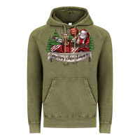 Vintage Olive Merry Christmas Vintage Hoodie - SublimationCraftShop