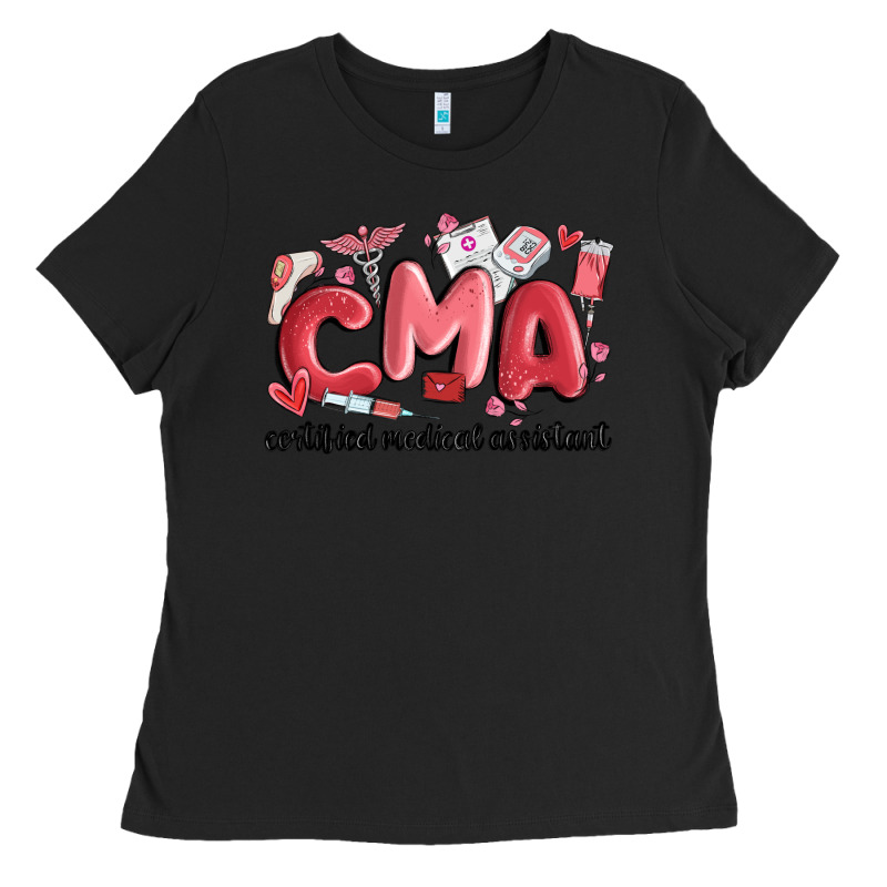 Valentines Day Cma Ladies Tee by MaliasSmallBusiness | Teevron