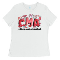 White valentines day cma Ladies Tee - MaliasSmallBusiness