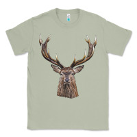 Matcha elk deer head Classic Tee - LillyAllenDesigns
