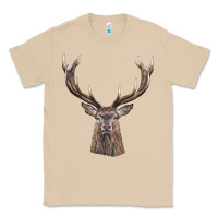 Mushroom elk deer head Classic Tee - LillyAllenDesigns