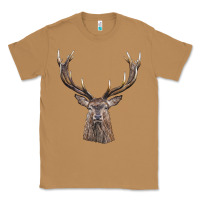 Toasted Coconut elk deer head Classic Tee - LillyAllenDesigns