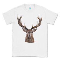 White elk deer head Classic Tee - LillyAllenDesigns
