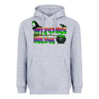 Heather Grey witches brew Heavyweight Hoodie - BundleAndBundleShop