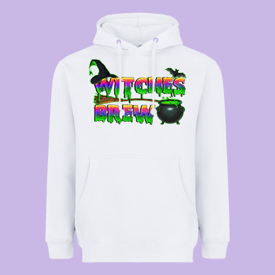 Witches Brew Heavyweight Hoodie Designed By Bundleandbundleshop