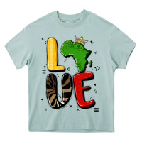 Arona africa love Heavy Core Tee - MaliasSmallBusiness
