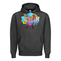 Charcoal Heather The beach is calling Zipper Hoodie - FaDigitalArtStudio