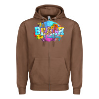 Chestnut The beach is calling Zipper Hoodie - FaDigitalArtStudio