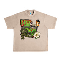 French Oak louisiana state Urban Heavy Tee - BarkalooDesign