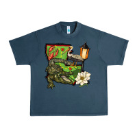 Midnight Navy louisiana state Urban Heavy Tee - BarkalooDesign