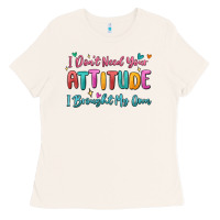 Bone i don't need your attitude i brought my own Ladies Tee - MaliasSmallBusiness
