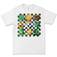 White checker board lucky charms Premium Tee - MaliasSmallBusiness
