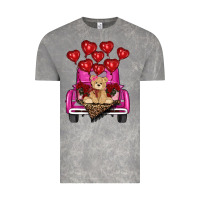 Cloud Rock valentines day tedybear truck Vintage Tee - RanaPortraitStore