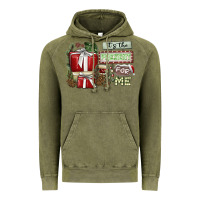 Vintage Olive It's The Present For Me Vintage Hoodie - SublimationCraftShop