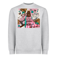 Heather Grey i rescue craft supplies i'm not a hoarder i'm hero Heavyweight Sweatshirt - TumblerDesignByShophia