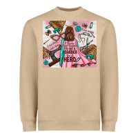 Mushroom i rescue craft supplies i'm not a hoarder i'm hero Heavyweight Sweatshirt - TumblerDesignByShophia