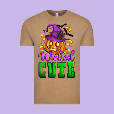 Wicked Cute Vintage Tee Designed By Artiststas