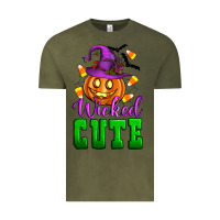 Vintage Olive Wicked cute Vintage Tee - Artiststas