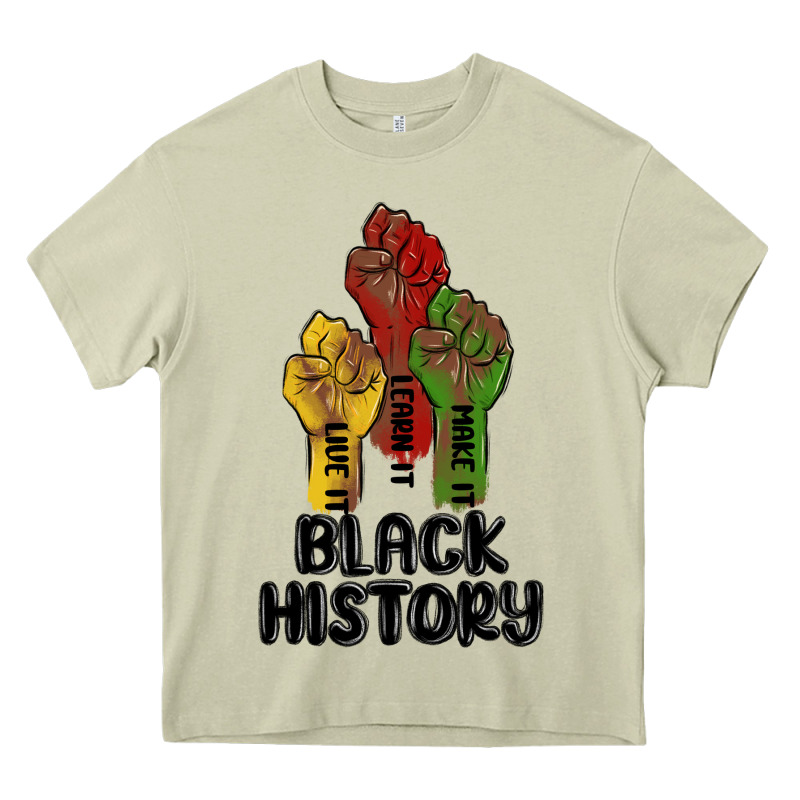 Black History Malia Heavy Core Tee by MaliasSmallBusiness | Teevron