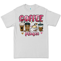 Dove Grey coffee please Premium Tee - MaliasSmallBusiness