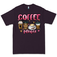 Plum coffee please Premium Tee - MaliasSmallBusiness