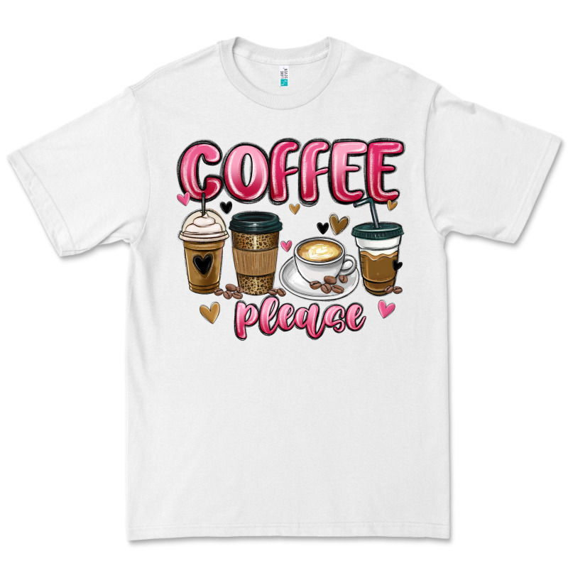 Coffee Please Premium Tee by MaliasSmallBusiness | Teevron