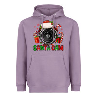Lavender santa cam Heavyweight Hoodie - FaDigitalArtStudio