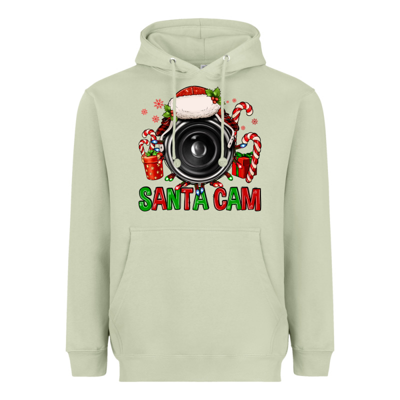 Santa Cam Heavyweight Hoodie by FaDigitalArtStudio | Teevron