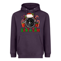 Plum santa cam Heavyweight Hoodie - FaDigitalArtStudio