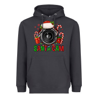 Smoke santa cam Heavyweight Hoodie - FaDigitalArtStudio