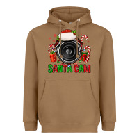 Toasted Coconut santa cam Heavyweight Hoodie - FaDigitalArtStudio