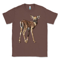 Chestnut white tailed fawn deer Classic Tee - LillyAllenDesigns
