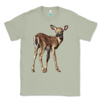 Matcha white tailed fawn deer Classic Tee - LillyAllenDesigns