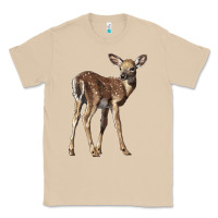 Mushroom white tailed fawn deer Classic Tee - LillyAllenDesigns