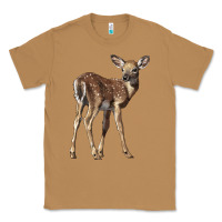 Toasted Coconut white tailed fawn deer Classic Tee - LillyAllenDesigns