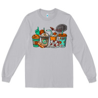 Moon Dust Basketball coffee cups Long Sleeve Tee - NancyCooperArtShop