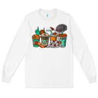 White Basketball coffee cups Long Sleeve Tee - NancyCooperArtShop