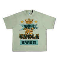 World's Best Uncle Ever Urban Heavy Tee | Teevron