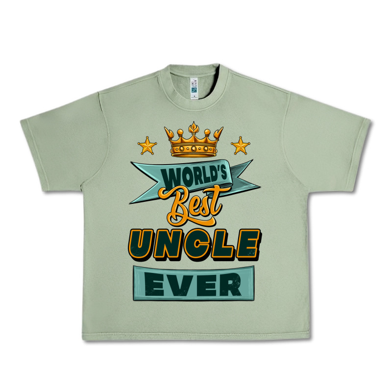 World's Best Uncle Ever Urban Heavy Tee by Jasminsmagicworld | Teevron