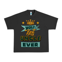 Pigment Black world's best uncle ever Urban Heavy Tee - Jasminsmagicworld