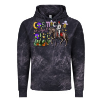 Cloud Black cosmic cowgirl Vintage Hoodie - SublimationCraftShop