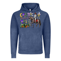 Vintage Denim cosmic cowgirl Vintage Hoodie - SublimationCraftShop