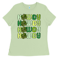 Matcha howdy st patrick s day Ladies Tee - MaliasSmallBusiness