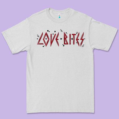 Love Bites Premium Tee Designed By Maliassmallbusiness
