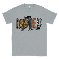 Heather Grey so loved jhon 3.16 Classic Tee - SublimationCraftShop